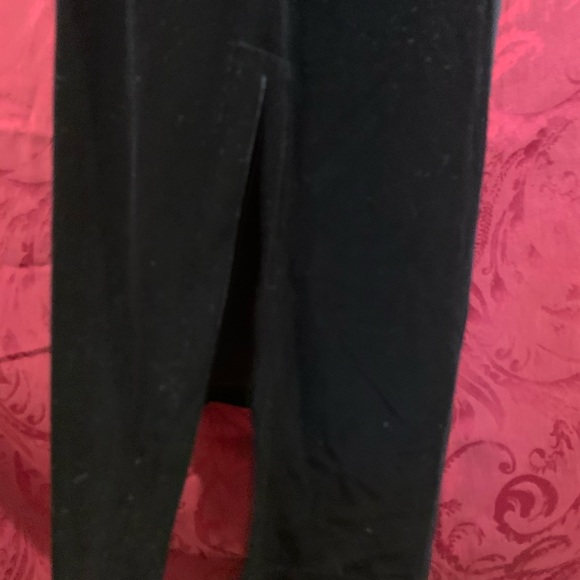 Black Velvet Maxi Skirt - Picture 2 of 5